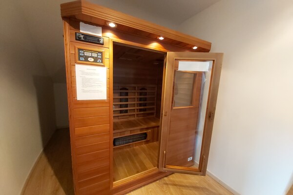 Foto van Gezellig vakantiehuis met infraroodsauna - Vakantiehuis in Durbuy - Wellness