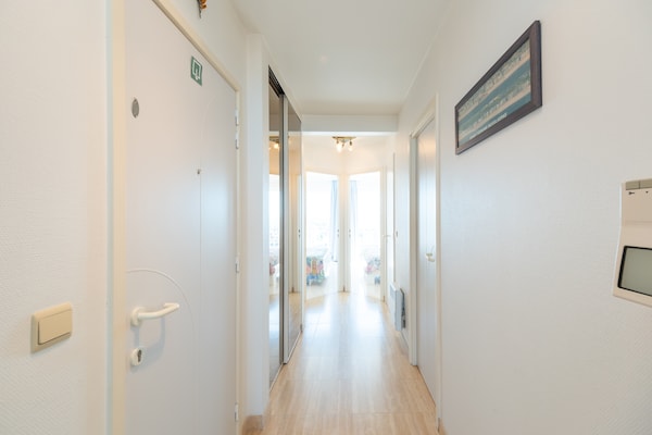 Foto van Lichtrijk appartement met zicht op zee - Vakantiehuis in Middelkerke - Landing