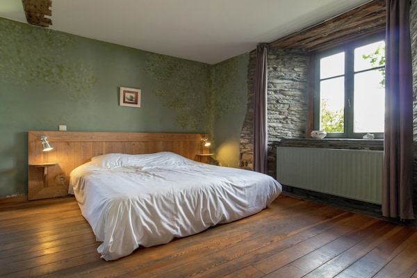 Foto van Luxe woning in Gouvy met zwembad en sauna - Vakantiehuis in Houffalize - BedRoom