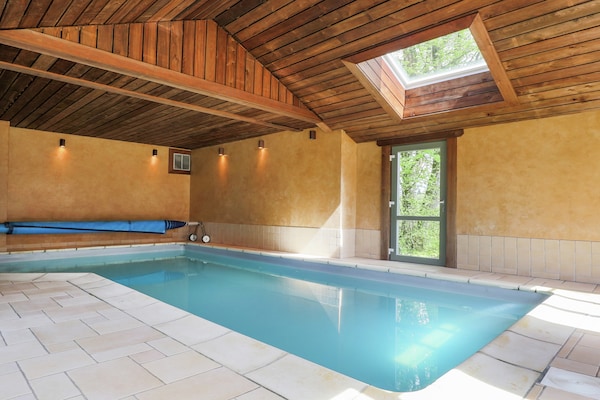 Foto van Luxe woning in Gouvy met zwembad en sauna - Vakantiehuis in Houffalize - PoolOfHouse