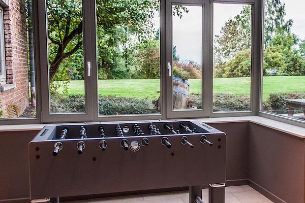 Foto van Vakantiehuis in Durbuy met Binnenzwembad - Vakantiehuis in Durbuy - Landing