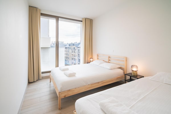 Foto van Bruisende stadsbasis voor 10 personen met terras - Vakantiehuis in Antwerp - BedRoom