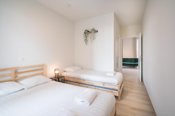 Foto van Bruisende stadsbasis voor 10 personen met terras - Vakantiehuis in Antwerp - BedRoom