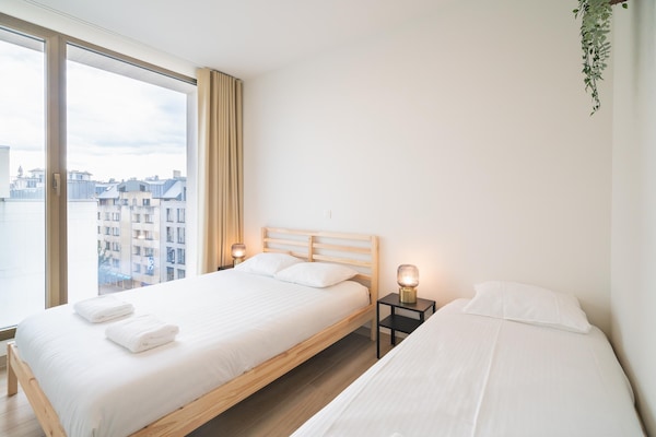 Foto van Bruisende stadsbasis voor 10 personen met terras - Vakantiehuis in Antwerp - BedRoom