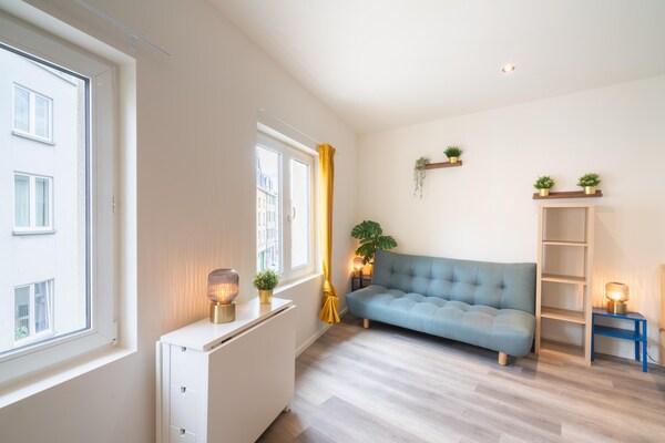 Foto van Appartement voor 4 personen in het Antwerpen - Vakantiehuis in Antwerp - LivingRoom