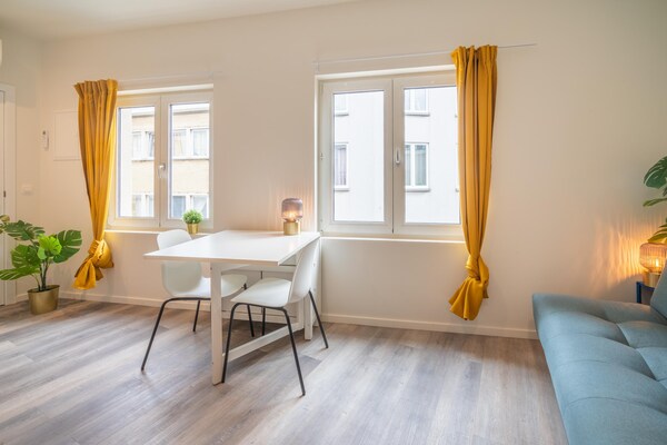 Foto van Appartement voor 4 personen in het Antwerpen - Vakantiehuis in Antwerp - LivingRoom