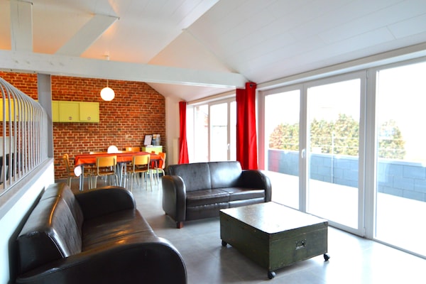 Foto van Stijlvolle duplex met sauna - Vakantiehuis in Clavier Station - LivingRoom