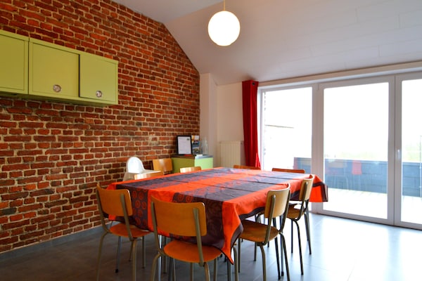 Foto van Stijlvolle duplex met sauna - Vakantiehuis in Clavier Station - DiningRoom