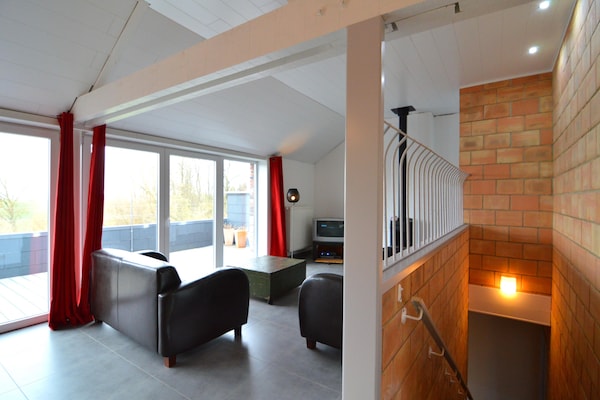 Foto van Stijlvolle duplex met sauna - Vakantiehuis in Clavier Station - LivingRoom