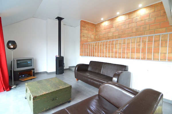 Foto van Stijlvolle duplex met sauna - Vakantiehuis in Clavier Station - LivingRoom