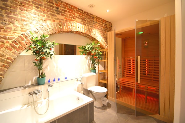 Foto van Stijlvolle duplex met sauna - Vakantiehuis in Clavier Station - BathRoom