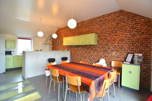 Foto van Stijlvolle duplex met sauna - Vakantiehuis in Clavier Station - DiningRoom