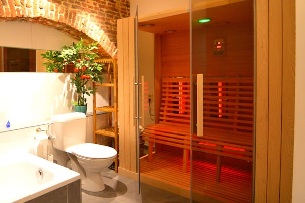 Foto van Stijlvolle duplex met sauna - Vakantiehuis in Clavier Station - BathRoom