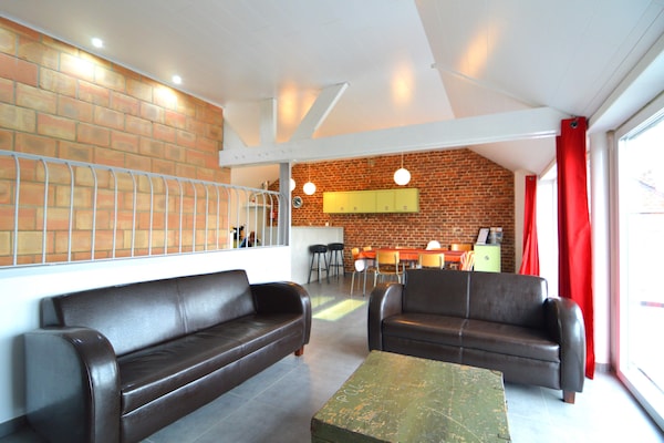 Foto van Stijlvolle duplex met sauna - Vakantiehuis in Clavier Station - LivingRoom