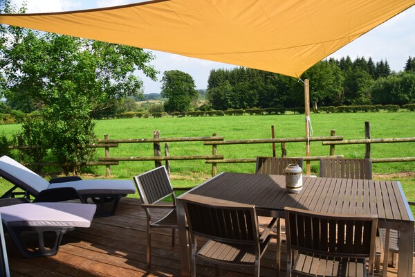 Foto van Ontsnappen in de Hoge Venen - Vakantiehuis in Sourbrodt - TerraceBalcony