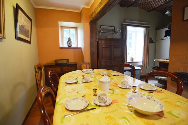 Foto van Boerderijverblijf in Barvaux-Condroz - Vakantiehuis in Barvaux Condroz - DiningRoom