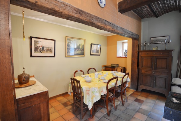 Foto van Boerderijverblijf in Barvaux-Condroz - Vakantiehuis in Barvaux Condroz - DiningRoom