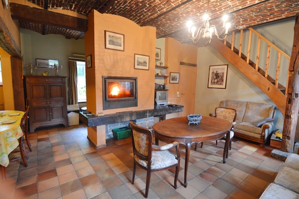 Foto van Boerderijverblijf in Barvaux-Condroz - Vakantiehuis in Barvaux Condroz - LivingRoom