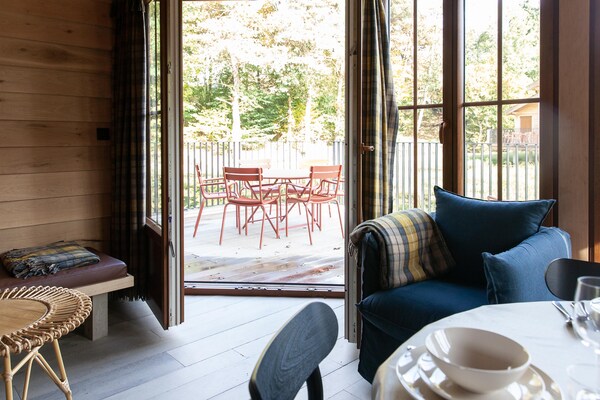 Foto van Hut in Vencimont bij Ardennenpaden - Vakantiehuis in Vencimont - LivingRoom