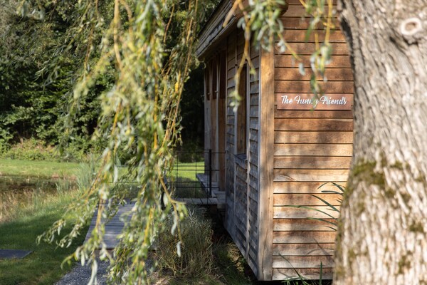 Foto van Hut in Vencimont bij Ardennenpaden - Vakantiehuis in Vencimont - ExteriorSummer