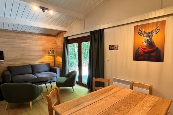 Foto van Boschalet in Namen - Vakantiehuis in Oignies-en-Thierache - LivingRoom