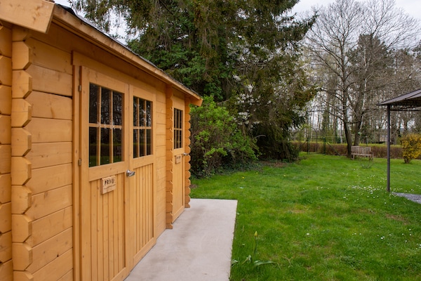 Foto van Vreedzame tuinschuilplaats - Vakantiehuis in Froidchapelle - Facilities