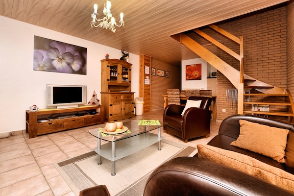 Foto van Gezellig natuurretraite, Houffalize - Vakantiehuis in Houffalize - LivingRoom
