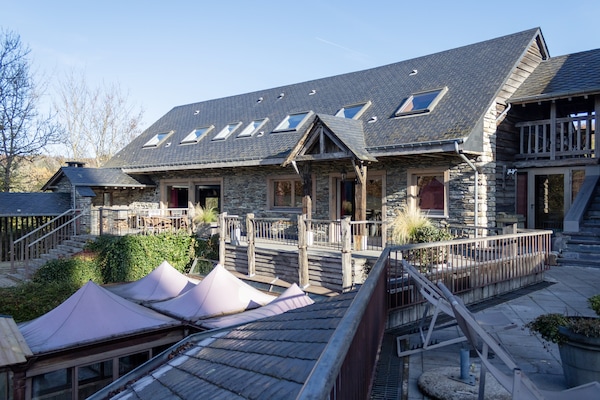 Foto van Vielsalm Verblijf met harige vrienden - Vakantiehuis in Vielsalm - ExteriorWinter
