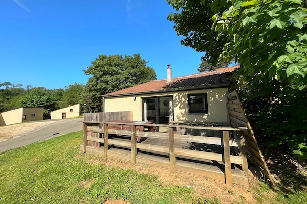 Foto van Bungalow in Virton bij Vallée de Rabais Meer - Vakantiehuis in Virton - ExteriorSummer