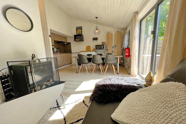 Foto van Bungalow in Virton bij Vallée de Rabais Meer - Vakantiehuis in Virton - LivingRoom