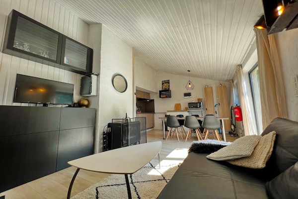 Foto van Bungalow in Virton bij Vallée de Rabais Meer - Vakantiehuis in Virton - LivingRoom