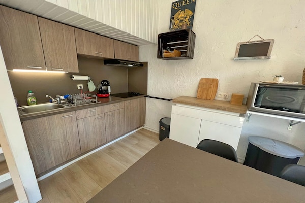 Foto van Bungalow in Virton bij Vallée de Rabais Meer - Vakantiehuis in Virton - Kitchen