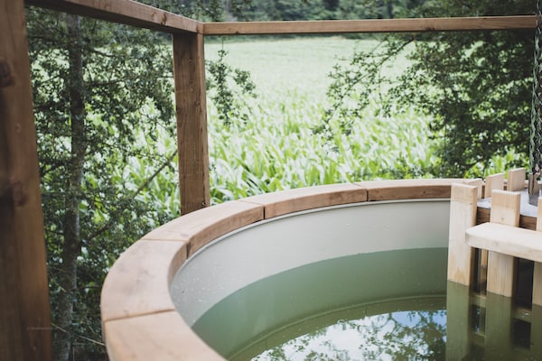 Foto van Romantisch boschalet - Vakantiehuis in Barvaux-sur-Ourthe - Wellness
