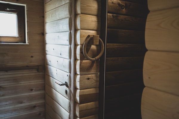 Foto van Romantisch boschalet - Vakantiehuis in Barvaux-sur-Ourthe - BathRoom