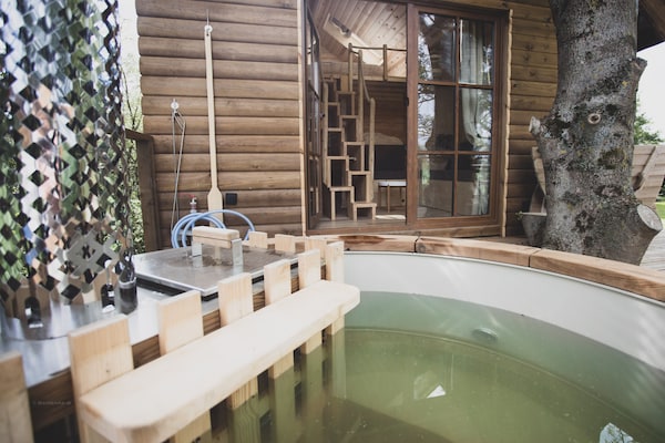 Foto van Romantisch boschalet - Vakantiehuis in Barvaux-sur-Ourthe - Wellness
