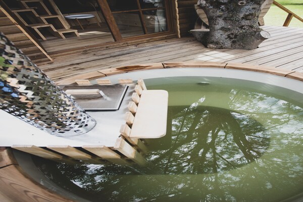 Foto van Romantisch boschalet - Vakantiehuis in Barvaux-sur-Ourthe - Wellness