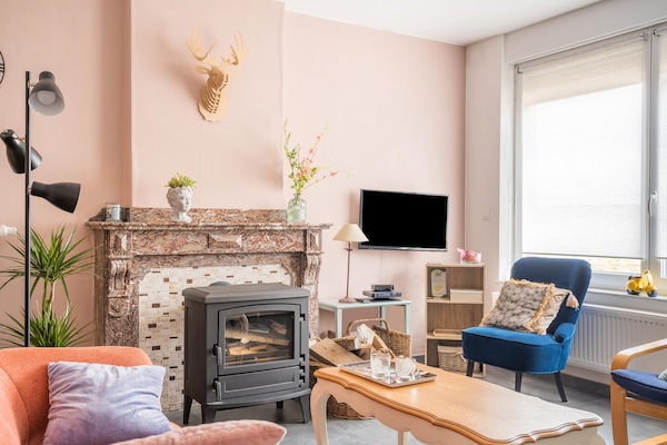 Foto van Charmant huisje met sauna - Vakantiehuis in Honnelles - LivingRoom
