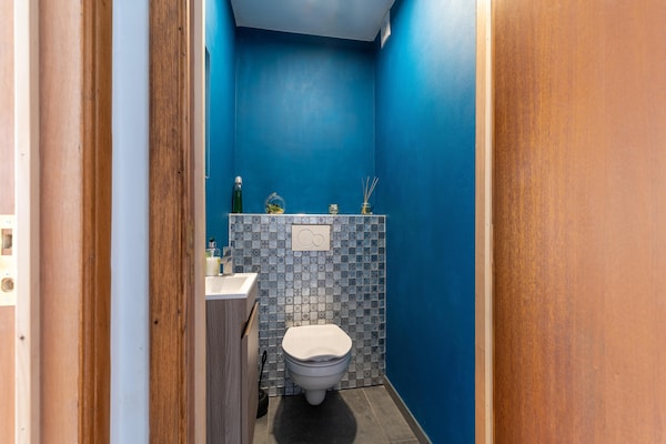 Foto van Charmant huisje met sauna - Vakantiehuis in Honnelles - BathRoom