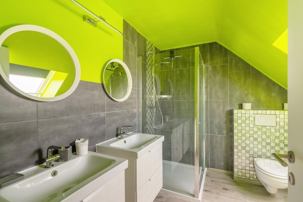 Foto van Charmant huisje met sauna - Vakantiehuis in Honnelles - BathRoom