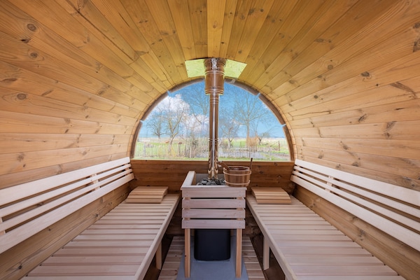 Foto van Charmant huisje met sauna - Vakantiehuis in Honnelles - Wellness
