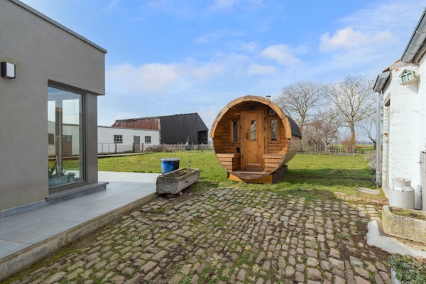 Foto van Charmant huisje met sauna - Vakantiehuis in Honnelles - Wellness