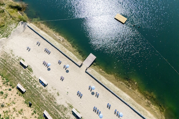 Foto van Romantische schuilplaats in het bos - Vakantiehuis in Antoing - AreaSummer1KM