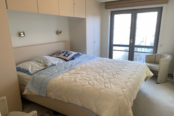 Foto van Appartement in België met Zeezicht - Vakantiehuis in KNOKKE-HEIST - BedRoom