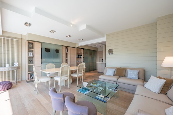 Foto van Appartement in Knokke bij het Strand - Vakantiehuis in KNOKKE-HEIST - LivingRoom