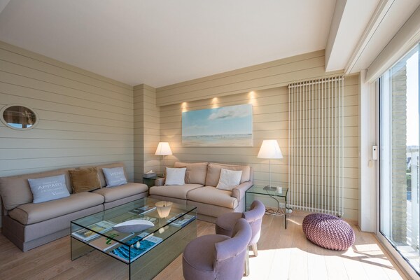 Foto van Appartement in Knokke bij het Strand - Vakantiehuis in KNOKKE-HEIST - LivingRoom