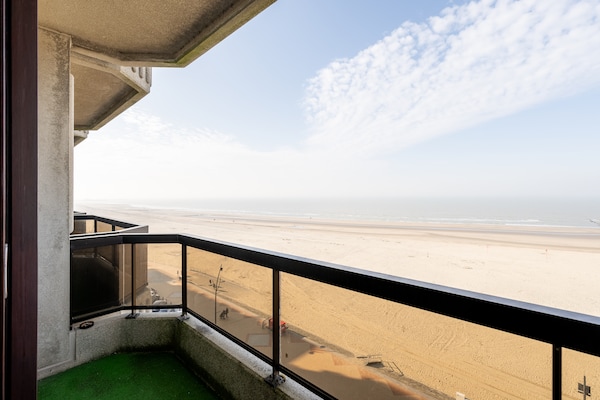 Foto van Appartement aan Zee in België met Uitzicht - Vakantiehuis in Blankenberge - TerraceBalcony