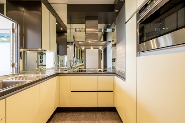 Foto van Appartement aan Zee in België met Uitzicht - Vakantiehuis in Blankenberge - Kitchen
