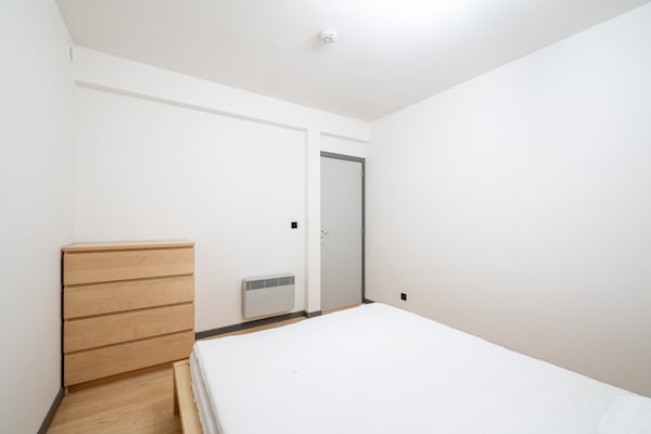 Foto van Appartement aan Zee in België met Uitzicht - Vakantiehuis in Blankenberge - BedRoom