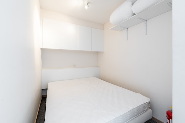 Foto van Studio met zeezicht in Gadeynehelling - Vakantiehuis in Blankenberge - BedRoom