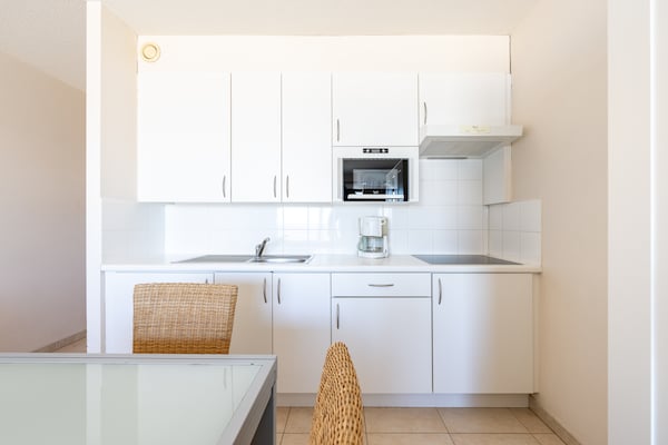 Foto van Studio met zeezicht in Gadeynehelling - Vakantiehuis in Blankenberge - Kitchen